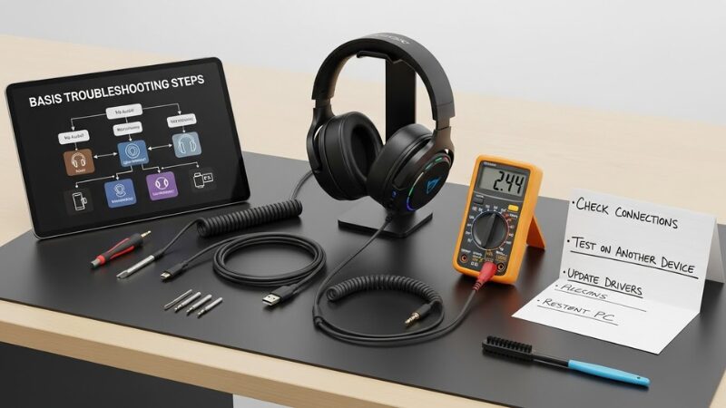 headset Basic troubleshooting steps you can try right away