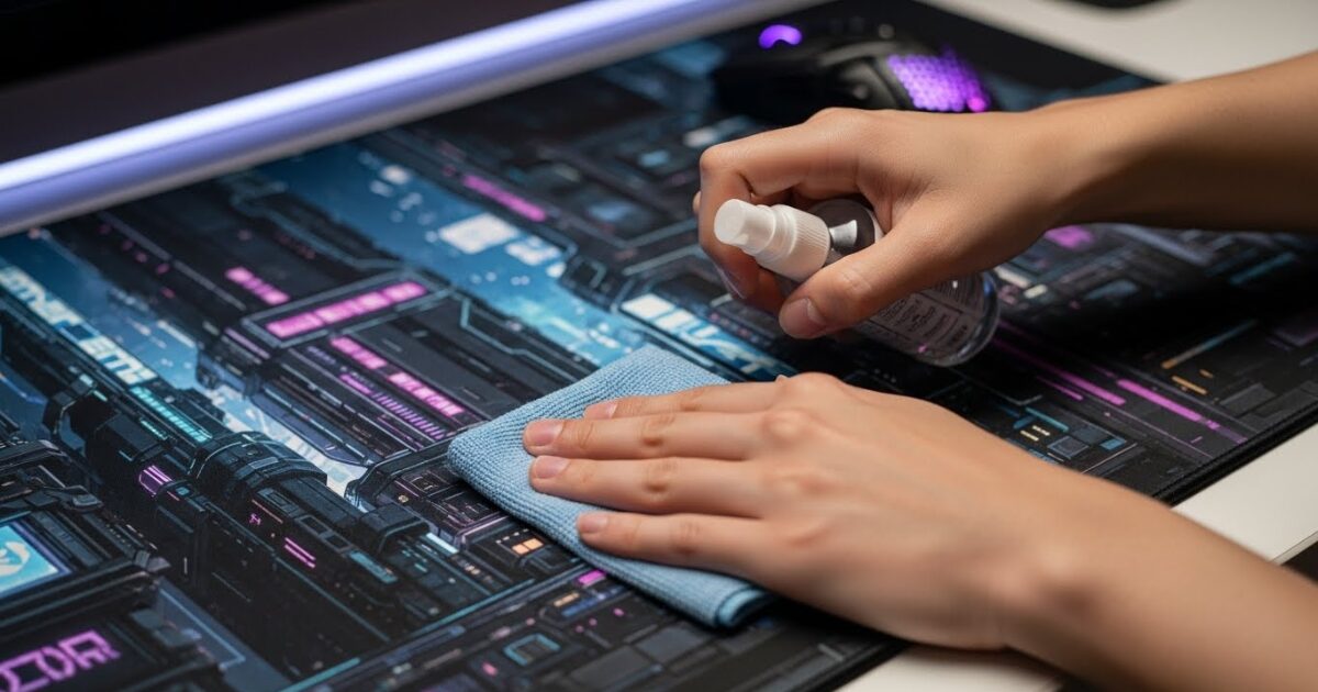 Gaming Mouse Pad, Maintenance